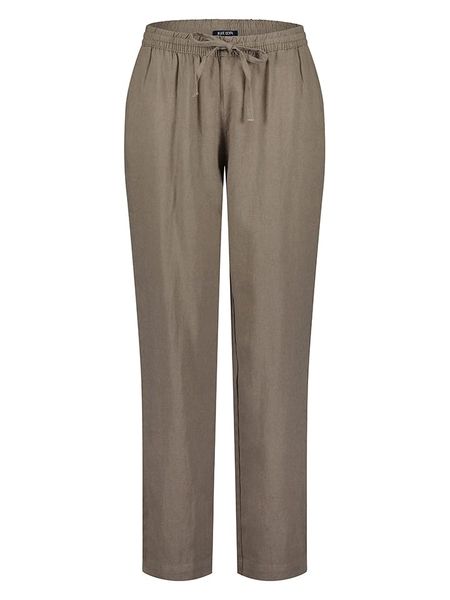 Blue Seven Spodnie w kolorze khaki rozmiar: 42. Brązowe spodnie materiałowe Blue Seven, bez wzorów, z materiału. Za 119.95 zł.
