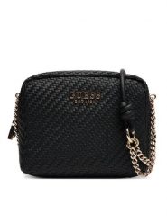 Guess Torebka Mirema HWWG96 31140 Czarny. Czarne listonoszki Guess, z aplikacjami, ze skóry, bez dodatków. Za 639.99 zł.