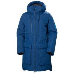 Parka damska Helly Hansen Maud. Niebieskie parki Helly Hansen, na zimę, s, z polaru, biznesowe, bez kaptura. Za 1,462.50 zł.