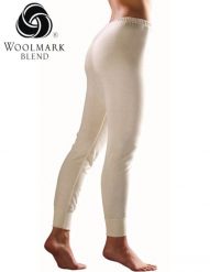 Legginsy sportowe damskie Woolona Oversize Merino. Brązowe legginsy sportowe WOOLONA, l, bez wzorów, z materiału, z standardowym stanem. Za 162.00 zł.