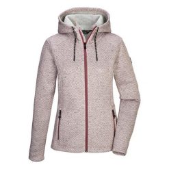 Bluza damska z kapturem Killtec Kow 5 Kntflc. Czerwone bluzy Killtec, l, bez wzorów, z kapturem. Za 363.00 zł.