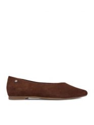 Lasocki Baleriny CEO-RST-ROSE-70 Brązowy. Brązowe baleriny Lasocki, bez wzorów, ze skóry, bez obcasa. Za 169.99 zł.