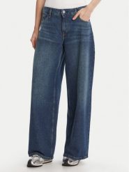 Karl Lagerfeld Jeans Jeansy A3W10079 Niebieski Wide Leg. Niebieskie jeansy Karl Lagerfeld Jeans, bez wzorów. Za 619.99 zł.