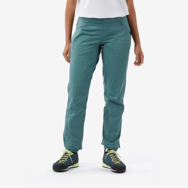 Spodnie wspinaczkowe damskie Simond Vertika. Zielone spodnie sportowe SIMOND, na lato, l, bez wzorów, z bawełny, trekkingowe. Za 149.99 zł.