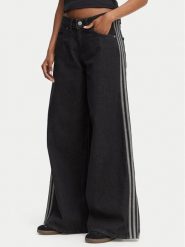 Adidas Jeansy Firebird Adilenium KD2905 Czarny Wide Leg. Czarne jeansy Adidas, bez wzorów. Za 479.99 zł.