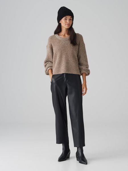 OPUS Czapka w kolorze czarnym rozmiar: onesize. Czarne czapki Opus, bez wzorów, z materiału. Za 87.81 zł.