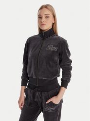 Guess Bluza W6RQ26 KCUF1 Granatowy Regular Fit. Niebieskie bluzy Guess, xl, z aplikacjami, z syntetyku, bez kaptura. Za 389.99 zł.