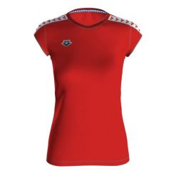 Koszulka damska Arena T-Shirt Team Icons. Białe bluzki Arena, bez wzorów, sportowe, bez kołnierzyka, bez ramiączek. Za 190.50 zł.