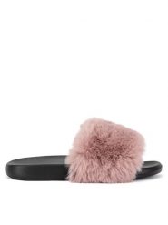 DeeZee Klapki WFA2783-1 Różowy. Czerwone klapki DeeZee, bez wzorów, z syntetyku, bez obcasa. Za 59.99 zł.