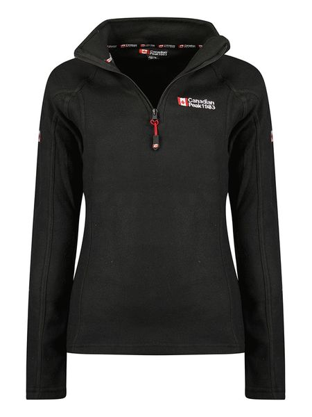 Canadian Peak Bluza polarowa "Tugeak" w kolorze czarnym rozmiar: XXL. Czarne bluzy Canadian Peak, xxl, bez wzorów, z materiału, bez kaptura. Za 104.14 zł.