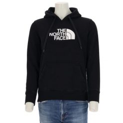 Second life - The North Face bluza damska z kapturem czarna - Jak nowy. Czarne bluzy The North Face, l, bez wzorów, z kapturem. Za 127.76 zł.