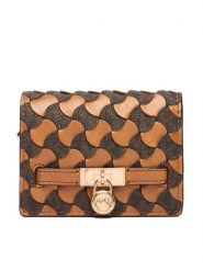 MICHAEL Michael Kors Portfel 32R6GNXD1T Brązowy. Brązowe portfele MICHAEL Michael Kors, bez wzorów, ze skóry. Za 549.99 zł.