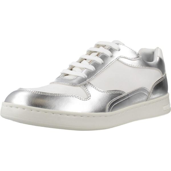 Buty GEOX D JAYSEN Srebrny. Szare trekkingi Geox, z syntetyku, trekkingowe. Za 261.99 zł.