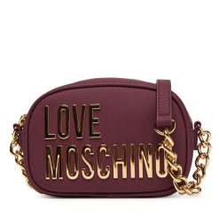 Torebka LOVE MOSCHINO. Czerwone listonoszki Love Moschino, bez wzorów, bez dodatków. Za 859.99 zł.
