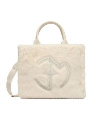 Eva Minge Torebka EO-ASI-LA482-3917 Écru. Torebki klasyczne Eva Minge, bez wzorów, z materiału, bez dodatków. Za 139.99 zł.