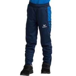 Spodnie robocze Erima Six Wings Niebieskie Junior. Niebieskie spodnie dresowe Erima, s, bez wzorów, z materiału, do piłki ręcznej. Za 254.99 zł.
