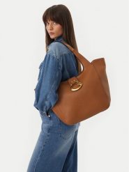 Guess Torebka Camden HWBB93 08240 Brązowy. Brązowe shopper Guess, z aplikacjami, ze skóry, bez dodatków. Za 714.99 zł.