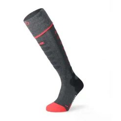 Podgrzewane skarpety Lenz 5.1. Czerwone skarpety LENZ, z aplikacjami, z dzianiny. Za 379.99 zł.
