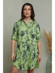 Curvy Lady Sukienka w kolorze zielonym rozmiar: 48/50. Zielone sukienki Curvy Lady, na co dzień, bez wzorów, klasyczne, bez kołnierzyka, bez ramiączek, midi, proste. Za 101.23 zł.