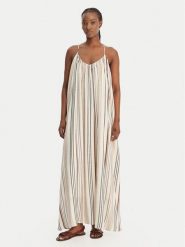 Eleh Sukienka letnia SS260133 Écru Relaxed Fit. Sukienki Eleh, na lato, bez wzorów, z wiskozy, bez kołnierzyka, bez ramiączek. Za 628.99 zł.