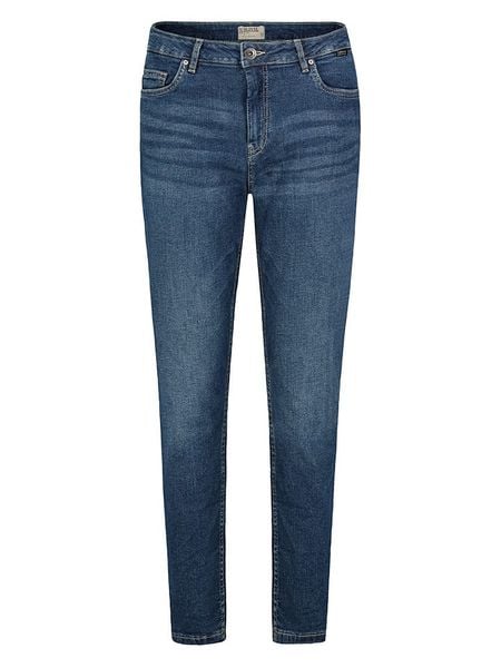 Sublevel Dżinsy - Slim fit - w kolorze granatowym rozmiar: L. Niebieskie jeansy Sublevel, l, z aplikacjami. Za 104.95 zł.