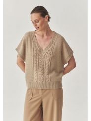 TATUUM Sweter w kolorze jasnobrązowym rozmiar: M. Brązowe swetry Tatuum, m, bez wzorów, z wełny, bez ramiączek. Za 132.95 zł.