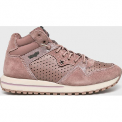 Wrangler - Buty Beyond Star Mid. Czerwone obuwie sportowe Wrangler, z gumy, bez zapięcia. W wyprzedaży za 199.90 zł.