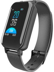 SmartCase Smartwatch w kolorze czarnym ze słuchawkami rozmiar: onesize. Czarne, cyfrowe zegarki SmartCase, sztuczne. Za 289.88 zł.