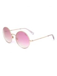 Levi's Damskie okulary przeciwsłoneczne w kolorze złoto-jasnoróżowym rozmiar: 55. Różowe okulary przeciwsłoneczne Levi's®, bez wzorów, z tworzywa sztucznego. Za 166.49 zł.