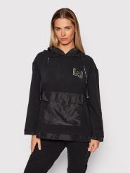 Liu Jo Sport Bluza TF1067 F0843 Czarny Regular Fit. Czarne bluzy Liu Jo Sport, s, bez wzorów, z bawełny, bez kaptura. Za 599.99 zł.
