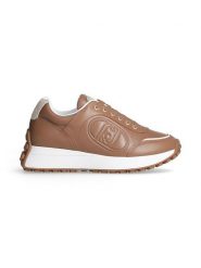 Liu Jo Skórzane sneakersy w kolorze jasnobrązowym rozmiar: 40. Brązowe trampki Liu Jo, bez wzorów, bez zapięcia. Za 308.18 zł.