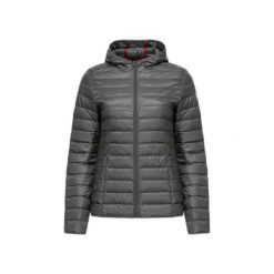 Damska kurtka puchowa JOTT Cloe. Brązowe kurtki narciarskie jott, bez wzorów, z puchu, bez kaptura, narciarskie. Za 713.00 zł.