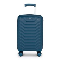 Walizka podróżna KADVA Sancho. Niebieskie walizki KADVA, bez wzorów. Za 149.99 zł.