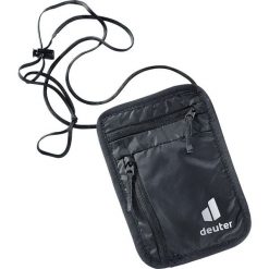 Saszetka turystyczna Deuter Security Wallet I - black. Czarne torby na ramię Deuter, bez wzorów, z materiału, klasyczne, bez dodatków. Za 66.15 zł.
