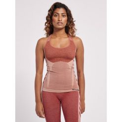 Damski tank top Hummel Clea. Fioletowe biustonosze Hummel, bez wzorów. Za 183.50 zł.