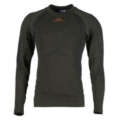 Bluza Swedteam Titan Merino. Zielone bluzy sportowe SWEDTEAM, l, bez wzorów, z wełny, bez kaptura. Za 355.00 zł.