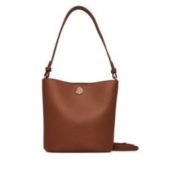 Torebka Coccinelle. Brązowe torebki klasyczne Coccinelle, bez wzorów, bez dodatków. Za 889.99 zł.