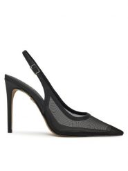 Aldo Szpilki Stessyslingm 13906770 Czarny. Czarne szpilki Aldo, bez wzorów, z materiału, bez obcasa, na szpilce, bez zapięcia. Za 339.99 zł.
