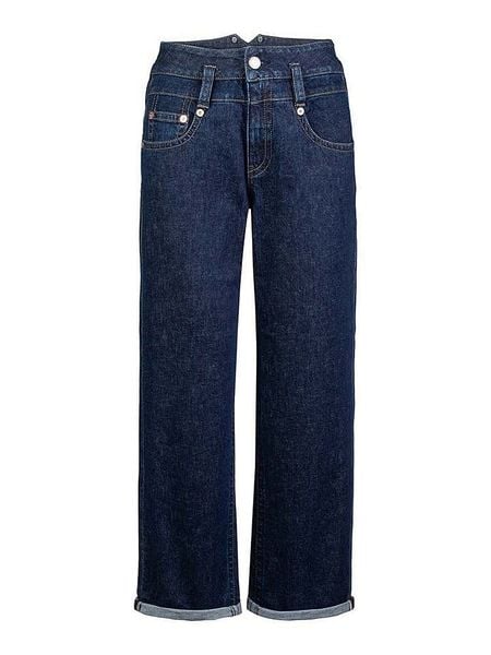 Herrlicher Dżinsy - Comfort fit - w kolorze granatowym rozmiar: W26. Niebieskie jeansy Herrlicher, bez wzorów, z podwyższonym stanem. Za 122.38 zł.