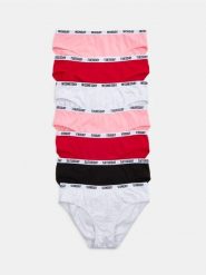 Bawełniane majtki figi 7 pack - wielobarwny. Figi Sinsay, l, bez wzorów, z bawełny. Za 35.99 zł.