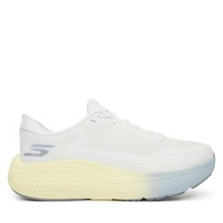 Buty do biegania Skechers. Białe obuwie sportowe Skechers, bez zapięcia, do biegania. Za 379.99 zł.