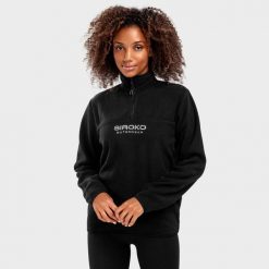 Bluza z grubego polaru damska Shadow-W SIROKO. Czarne bluzy SIROKO, na zimę, xl, bez wzorów, z polaru, bez kaptura. W wyprzedaży za 153.00 zł.