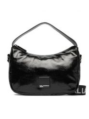 Karl Lagerfeld Jeans Torebka B1W30140 Czarny. Czarne torebki klasyczne Karl Lagerfeld Jeans, bez wzorów, z jeansu, bez dodatków. Za 639.99 zł.