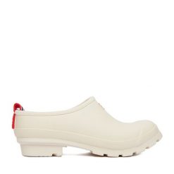 Kalosze Hunter. Białe kalosze Hunter, bez wzorów. Za 199.99 zł.