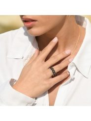 DIAMOND & CO Złoty pierścionek "Setar" z diamentami i szafirami rozmiar: 52. Niebieskie pierścionki Diamond & Co, z diamentem, złote. Za 1,600.99 zł.