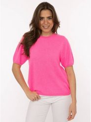 Zwillingsherz Sweter w kolorze różowym rozmiar: S. Różowe swetry Zwillingsherz, s, bez wzorów, z kaszmiru, bez ramiączek. Za 404.99 zł.