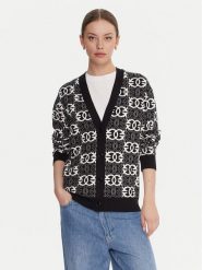 PINKO Kardigan Half Breed 106042 A2YD Czarny Regular Fit. Czarne kardigany Pinko, m, bez wzorów, z syntetyku. Za 1,329.00 zł.