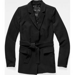 G-Star Raw - Żakiet. Czarne marynarki i żakiety G-Star Raw, s, bez wzorów, z elastanu, casualowe. W wyprzedaży za 569.90 zł.