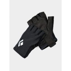 Rękawiczki trekkingowe Black Diamond Trail Gloves. Czarne rękawiczki Black Diamond, bez wzorów, sportowe. Za 67.19 zł.
