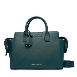 Torebka Armani Exchange. Zielone torebki klasyczne Armani Exchange, bez wzorów, bez dodatków. Za 704.99 zł.